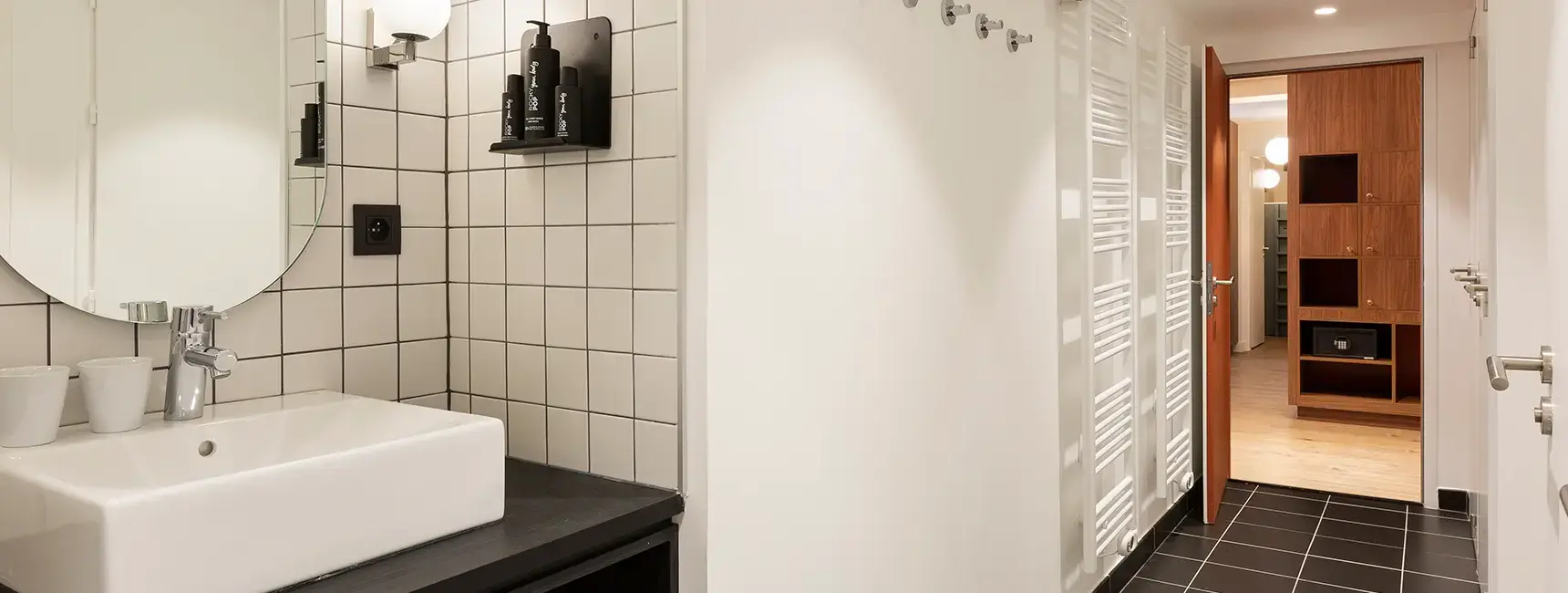 Penthouse 8 personnes RockyPop Flaine salle de douche