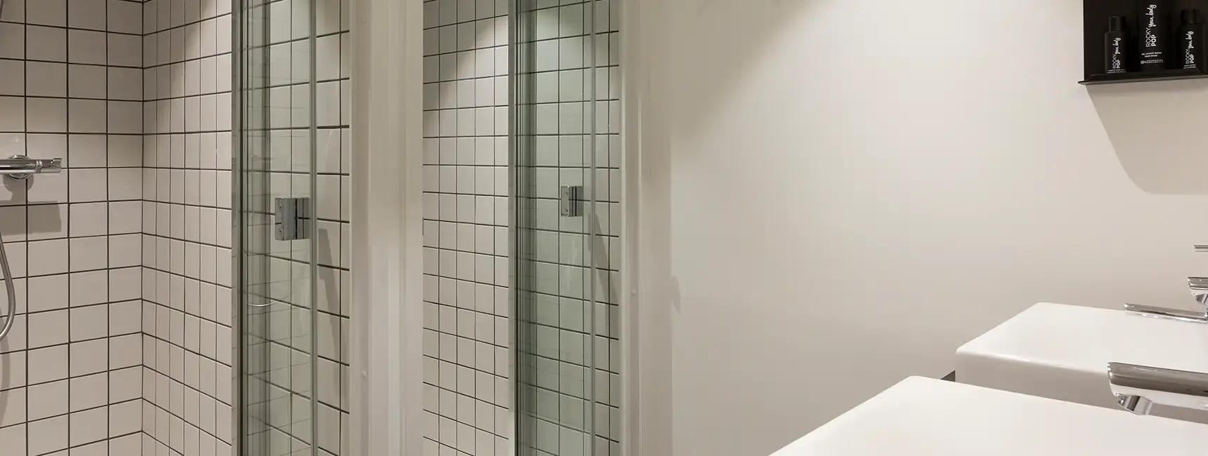 Penthouse 6 personnes RockyPop Flaine salle de douche
