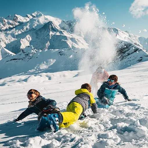 Why is RockyPop Flaine the ideal place for a family vacation?