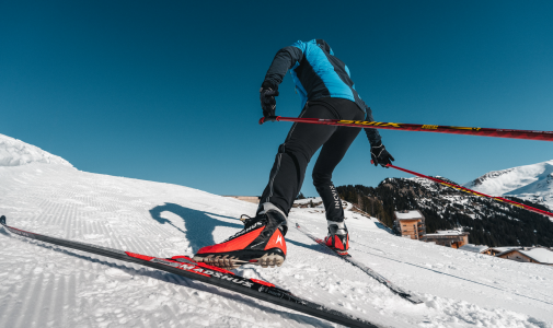 ski de fond à Flaine