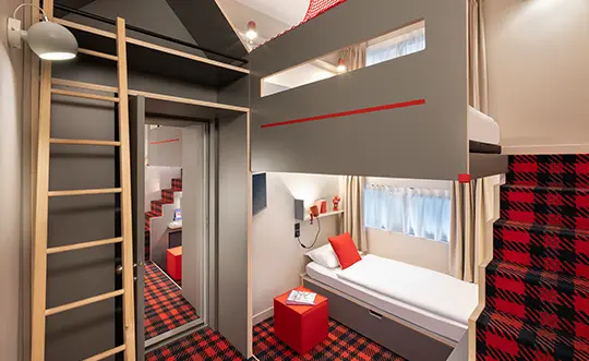 Chambres communicantes RockyPop Chamonix