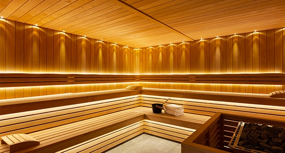 sauna flaine