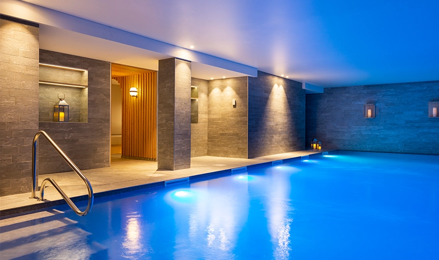 hotel with pool flaine
