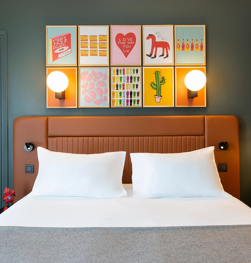 chambres d'hôtel rockypop