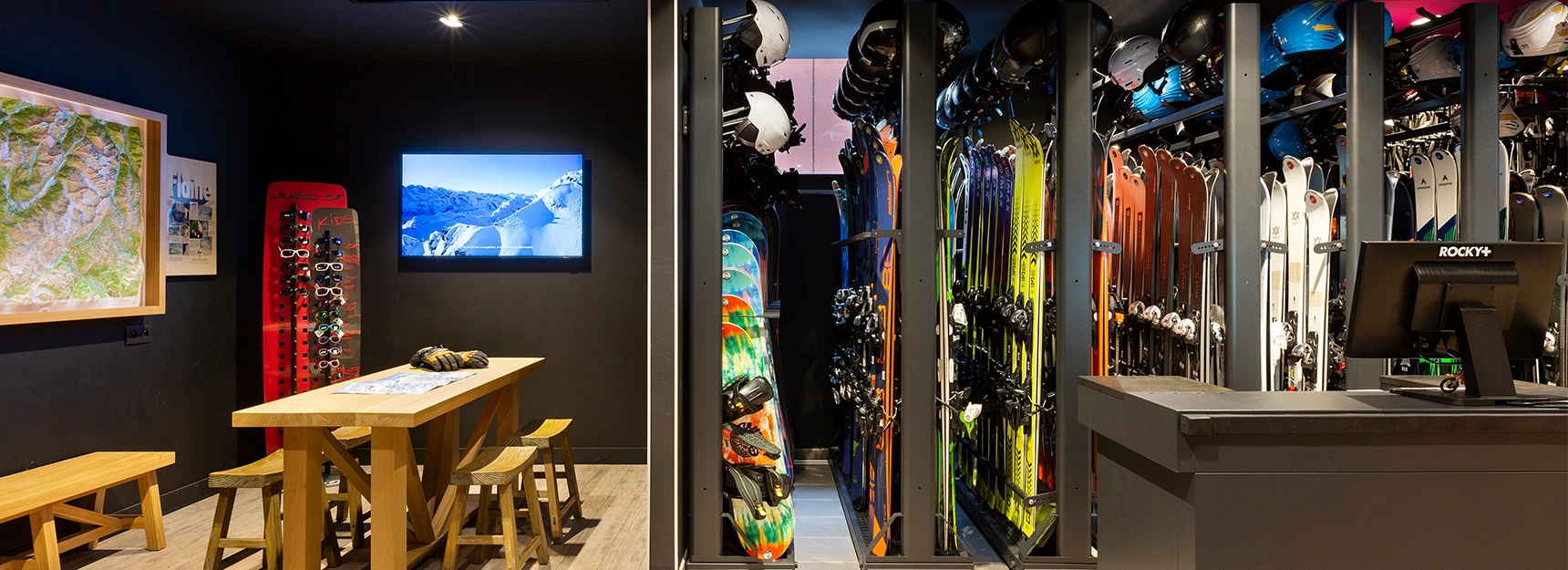 skishop Flaine rockypop