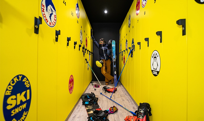 hôtel avec skishop flaine