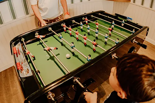 bar avec babyfoot chamonix flaine