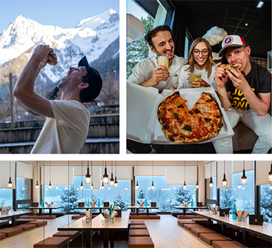 restaurant chamonix les houches