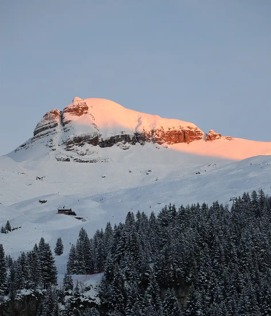 enneigement station flaine haute savoie