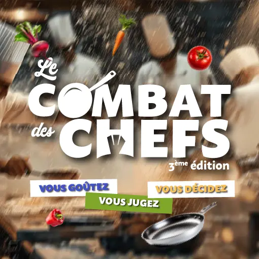 Le Combat des Chefs : Rendez-vous au RockyPop Grenoble pour la 3ᵉ édition