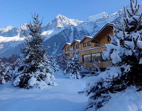 Rocky Chamonix view