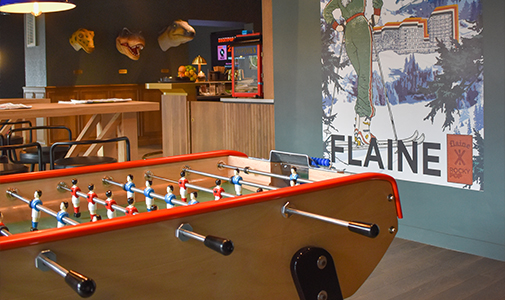 Table football Flaine